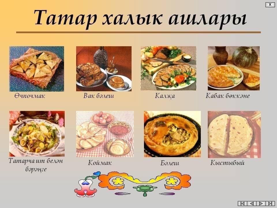 Кухня на татарском языке