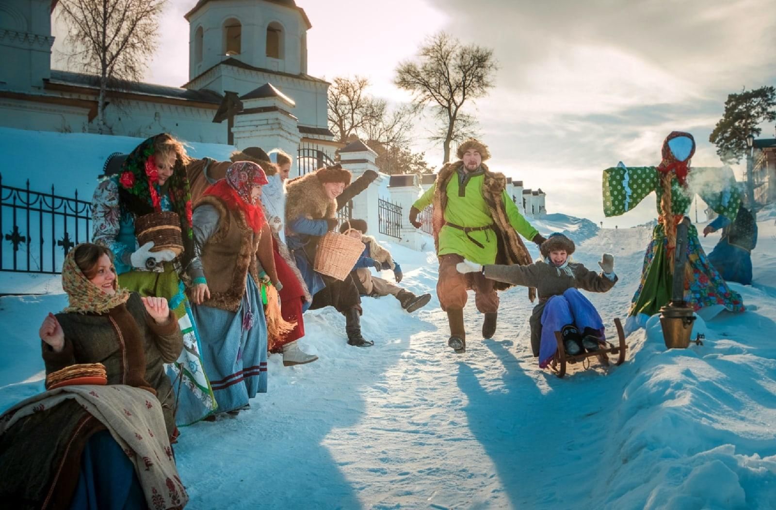 Русские народные забавы картинки