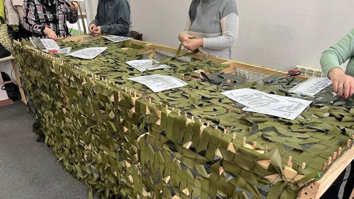 Схема плетения маскировочных сетей в ручную Мастер-класс "Маскировочные сети" 2024, Хайбуллинский район - дата и место прове