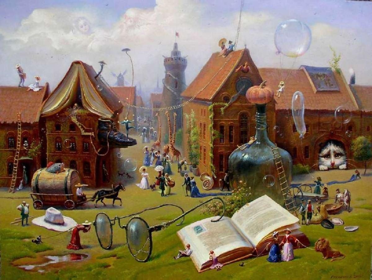 Картины город мастеров
