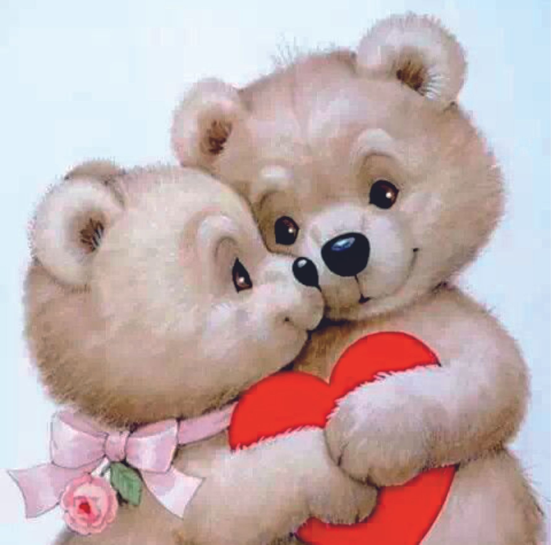 Картинки влюбленных медвежат