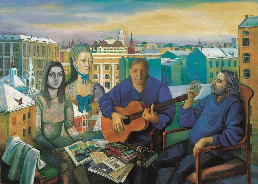 #женщины_живописцы_ссср НАЗАРЕНКО ТАТЬЯНА ГРИГОРЬЕВНА (1944) Родилась в Москве в