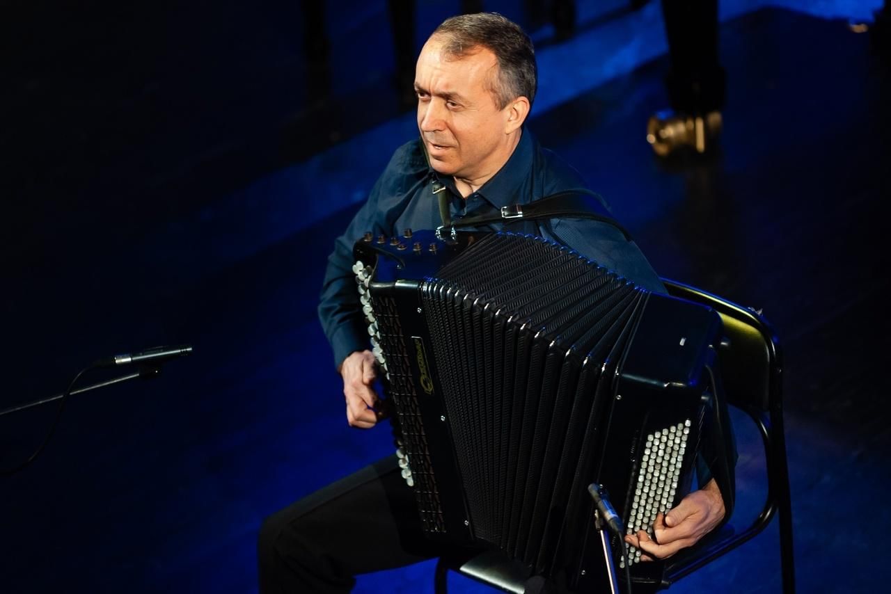 Прошел концерт баяниста Юрия Шишкина