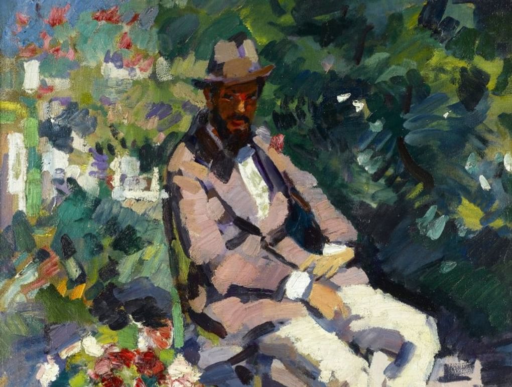 Константин Коровин. Лето в Гурзуфе (фрагмент). 1917. Музей Фаберже, Санкт-Петербург