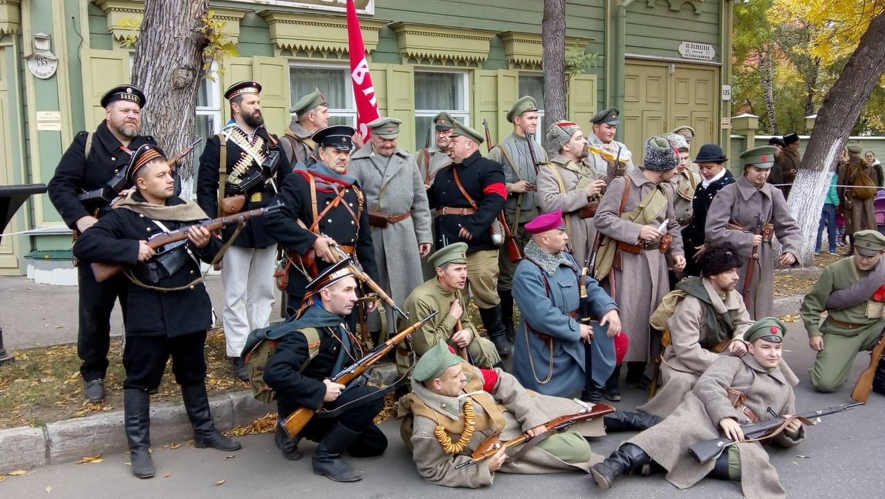 Гражданская война в россии фото в цвете