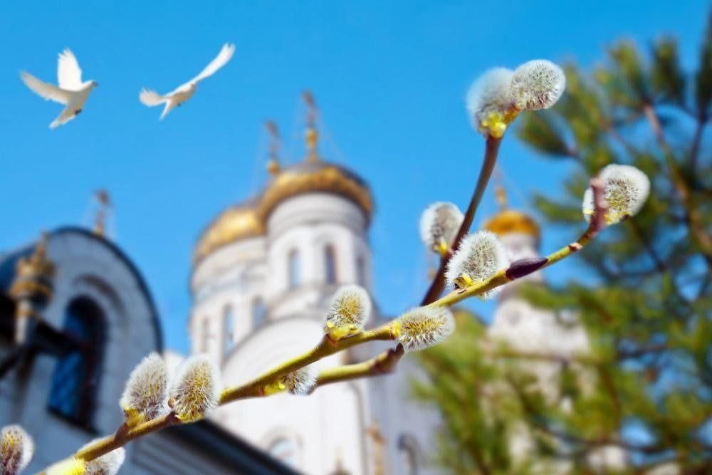 Вербное воскресенье картина