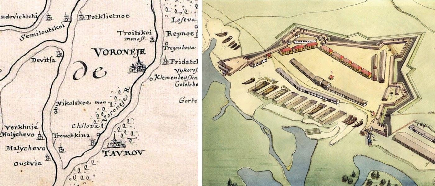 воронежская крепость 1586