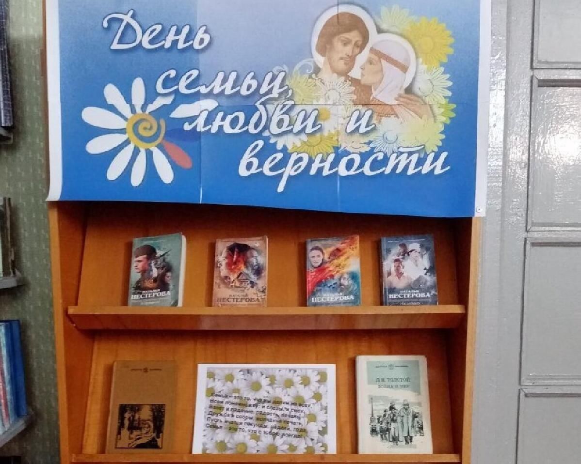 Книжные выставки июль