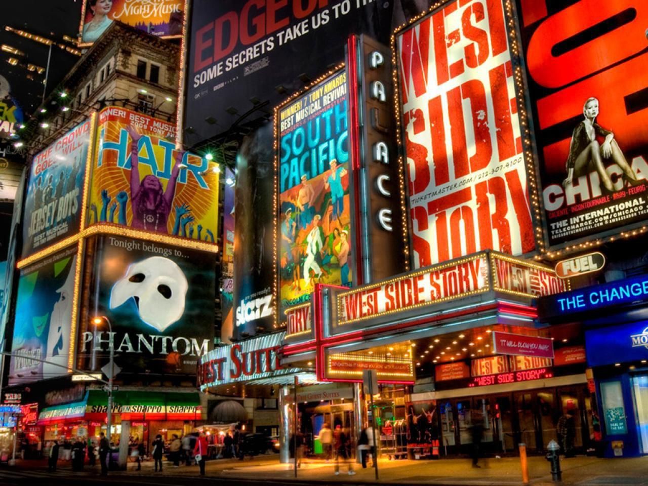 Бродвейский театр Нью-Йорк