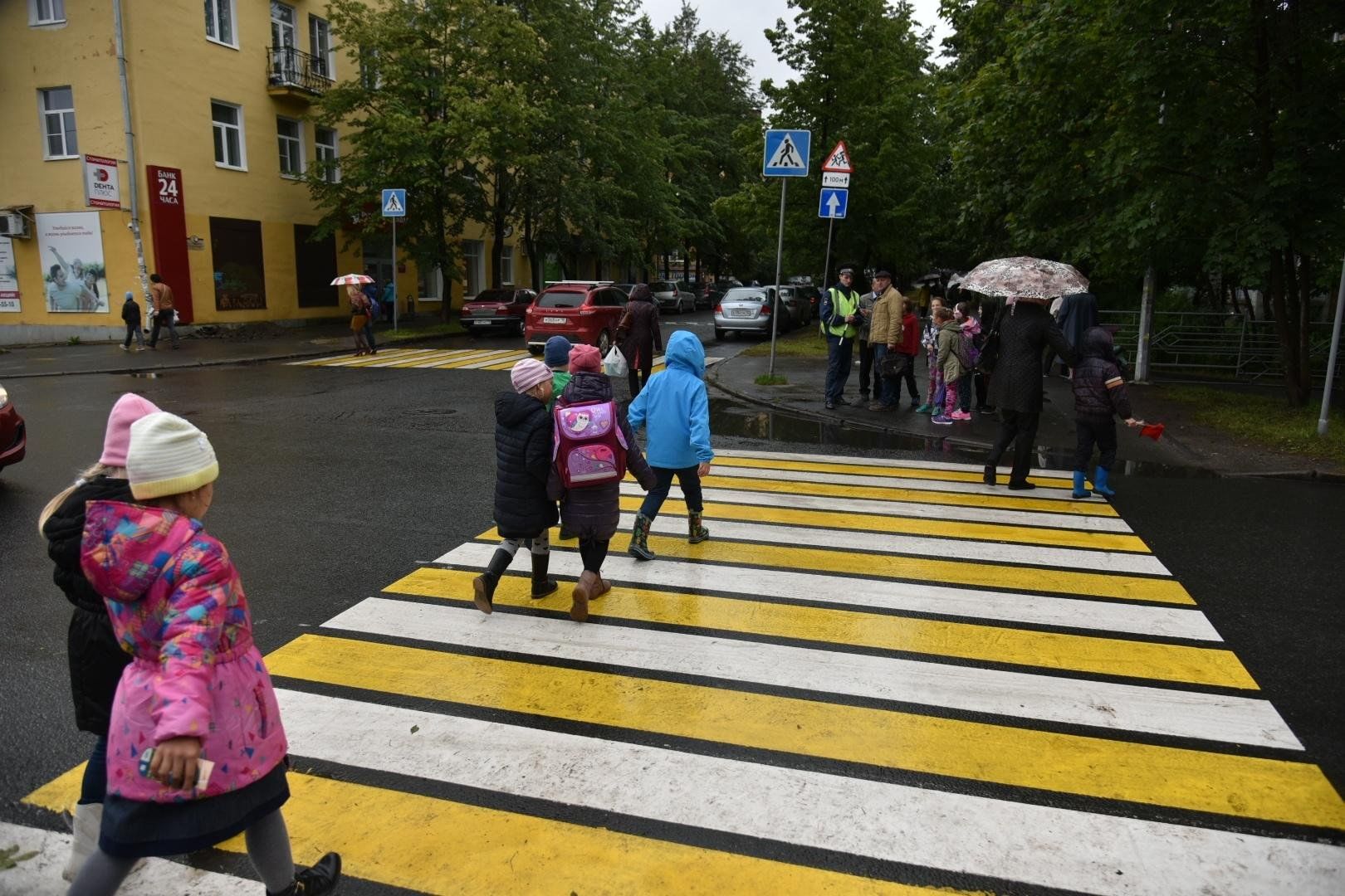 Пешеходный переход для детей
