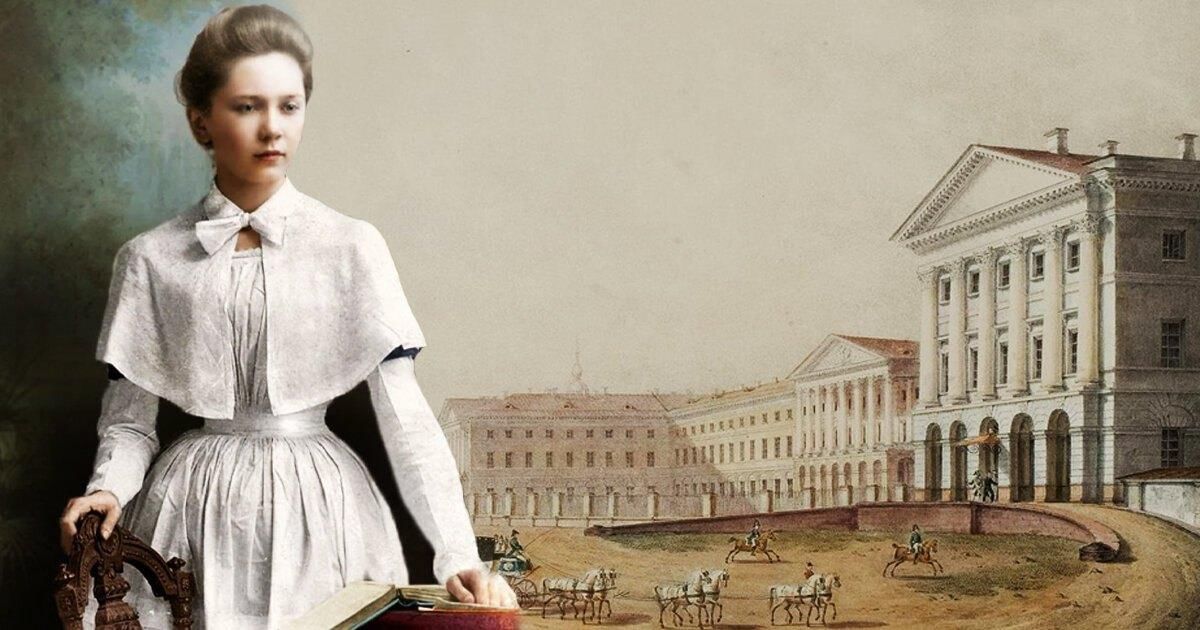 Институт благородных девиц в санкт петербурге фото Книжная выставка "Женский силуэт на фоне истории" 2022, Енотаевский район - дата