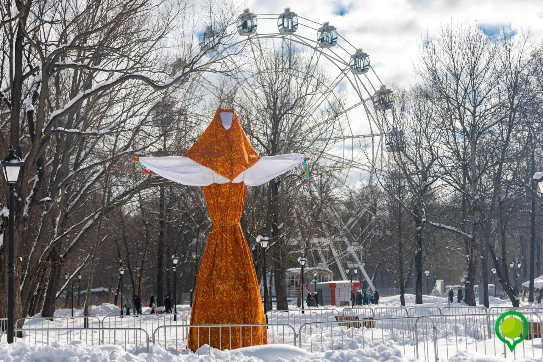 масленица в нижнем парке