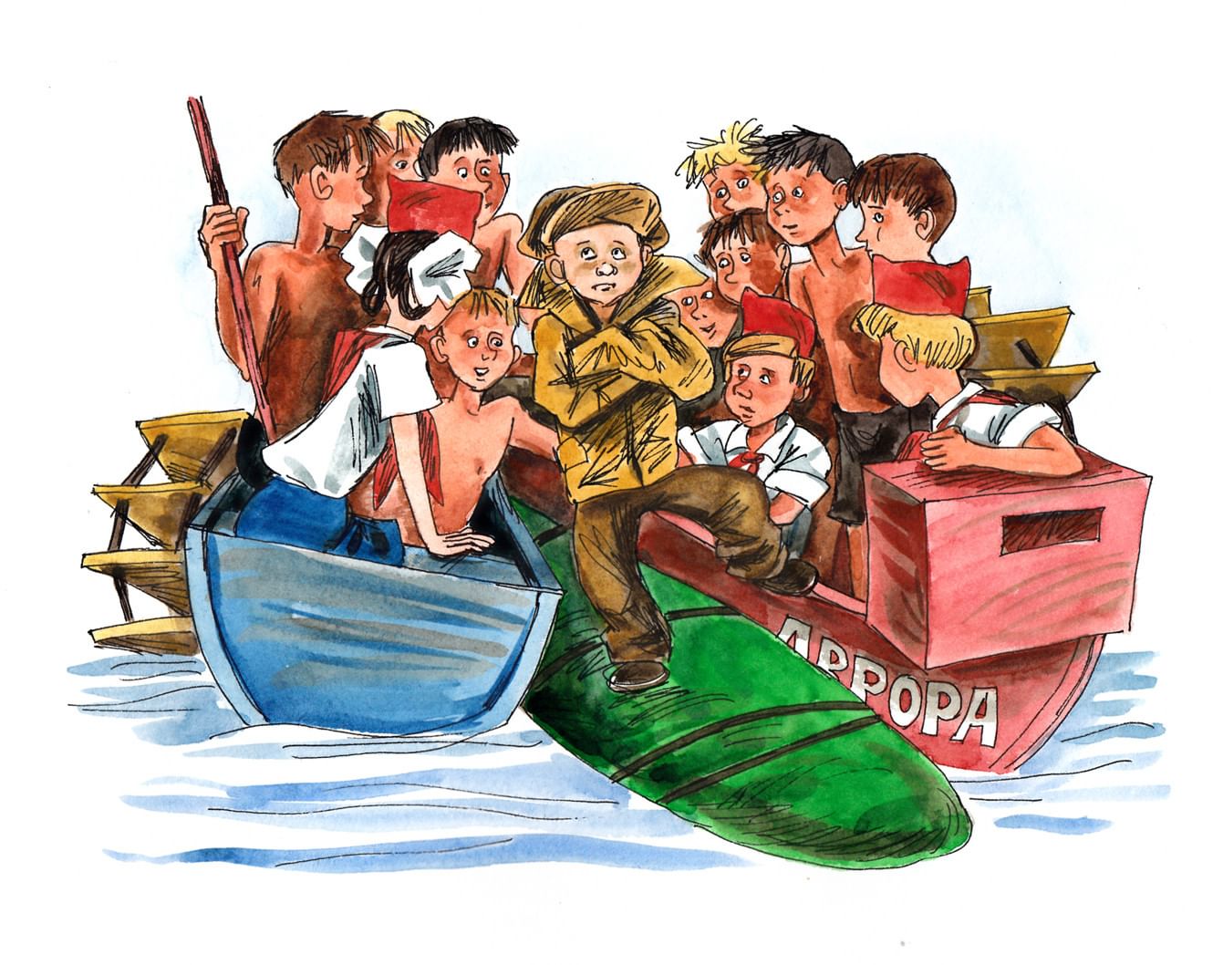 Рисунок к веселой истории