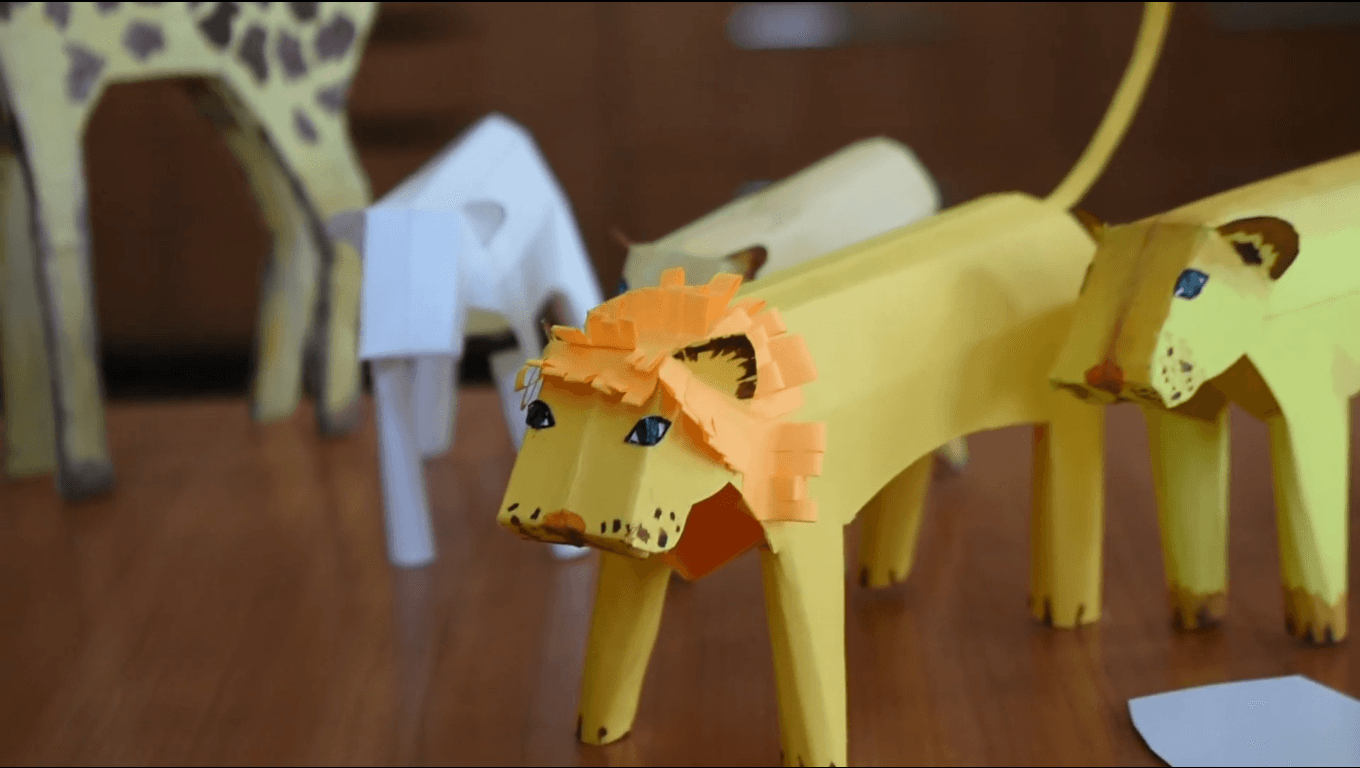 Бумажный зоопарк. Бумажный зверинец. Поделки из бумаги животные. Поделки из бумаги зоопарк. Бумажный зверинец.