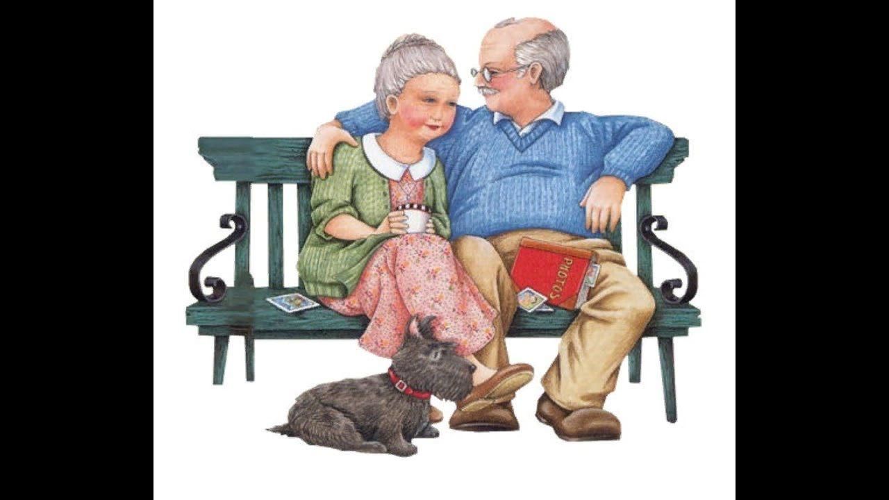 Рисунок на день пожилых людей