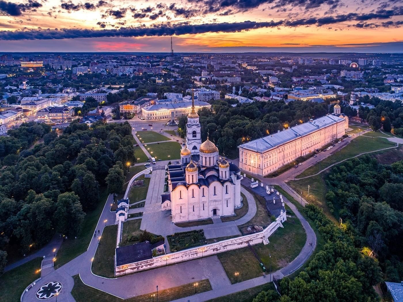 Показать г. Владимир с высоты. Владимир с квадрокоптера. Город Владимир фото с высоты. Владимир с высоты птичьего полета фото.