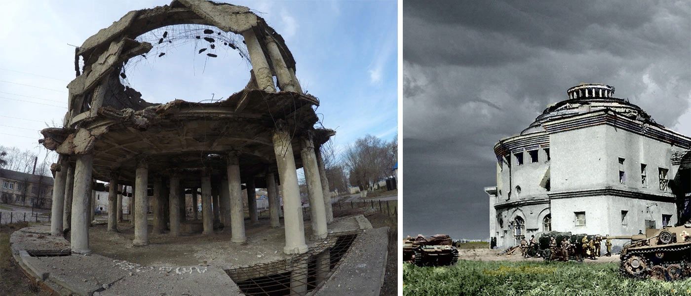 Ротонда воронеж до войны фото