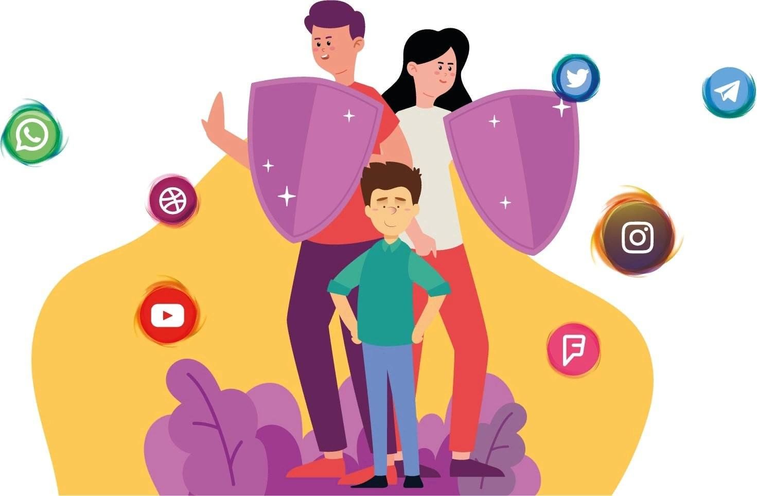 Как выглядит значок родительский контроль