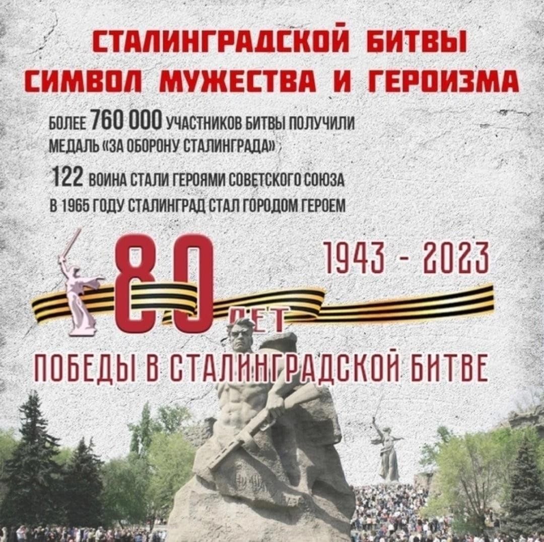 80 Летталинградской победе