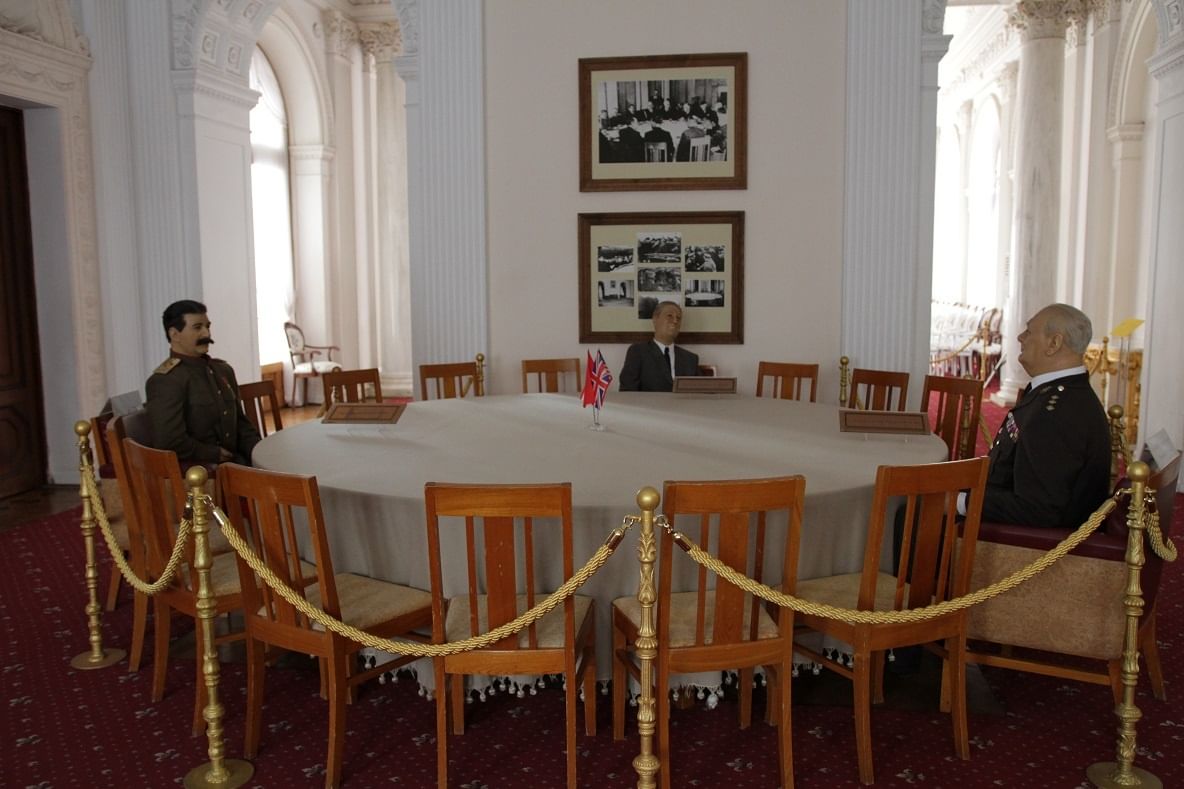 Ялтинская конференция в ливадийском дворце