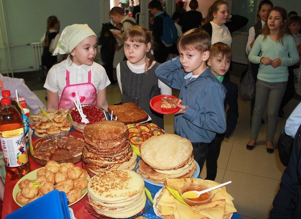 Блины в детский сад