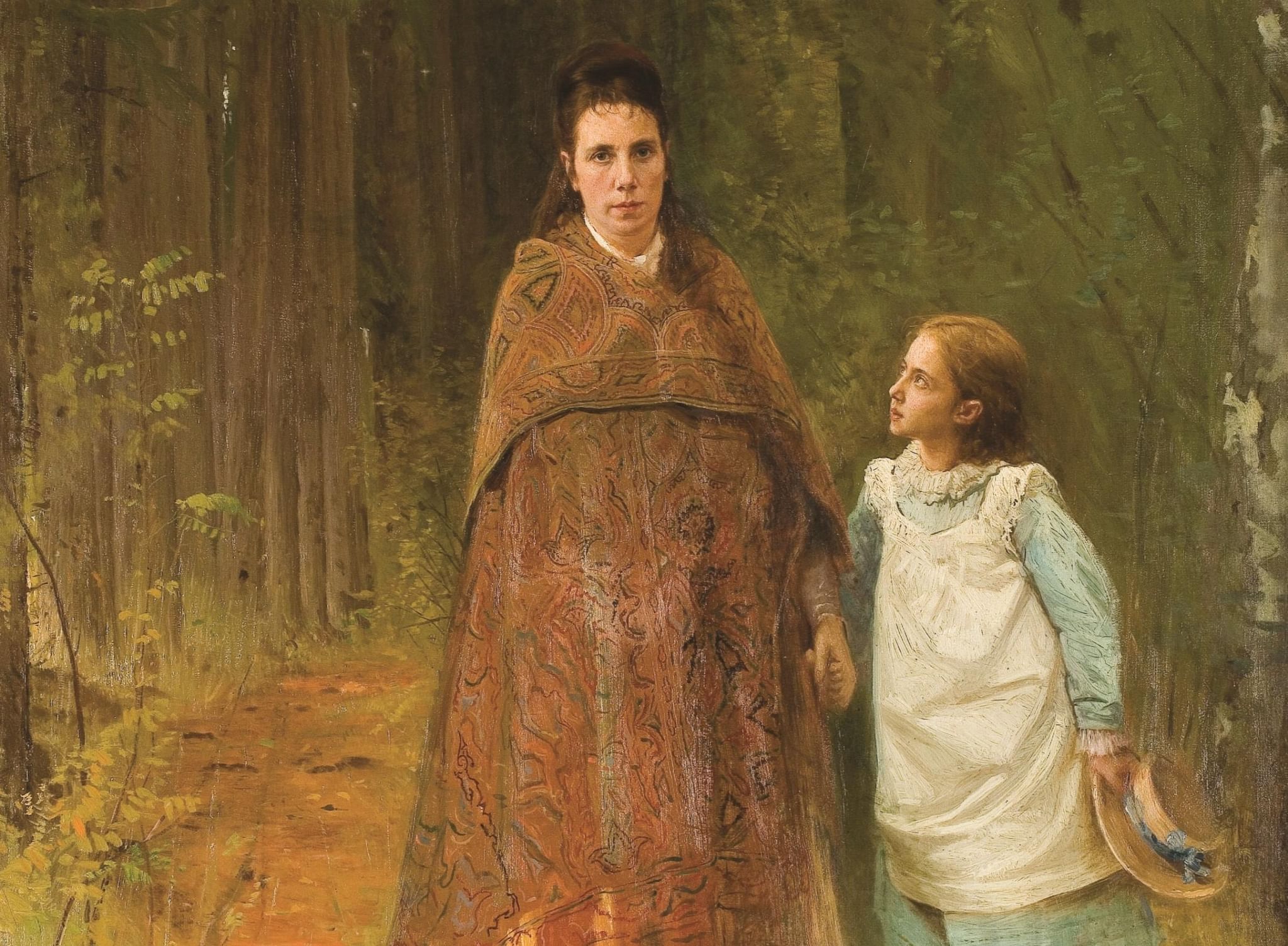 картины ивана крамского. крамской и. крамской портрет жены. картины ивана крамского. портрет васильчиковой крамского.