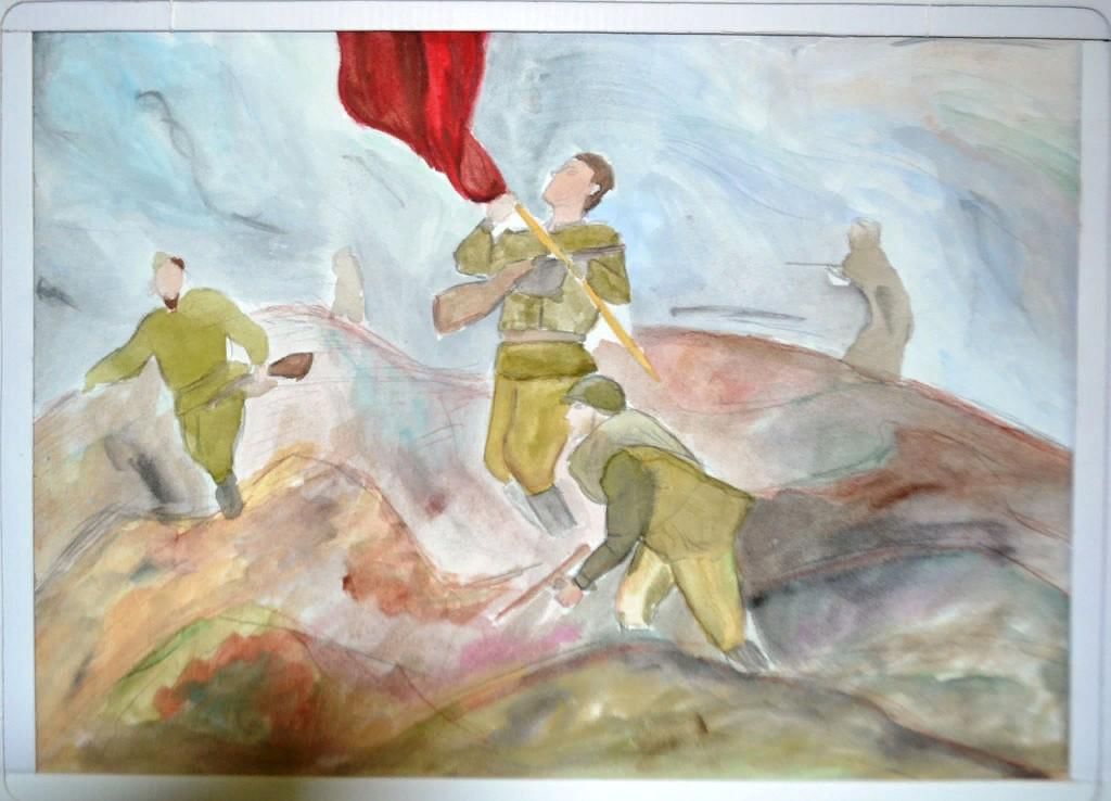 Рисунок на тему 80 лет сталинградской битвы