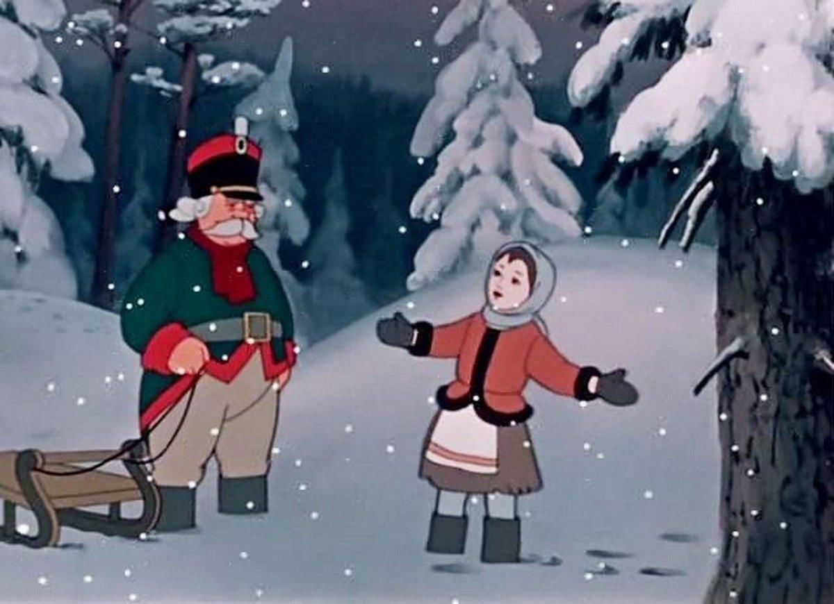 Двенадцать месяцев Советский мультфильм