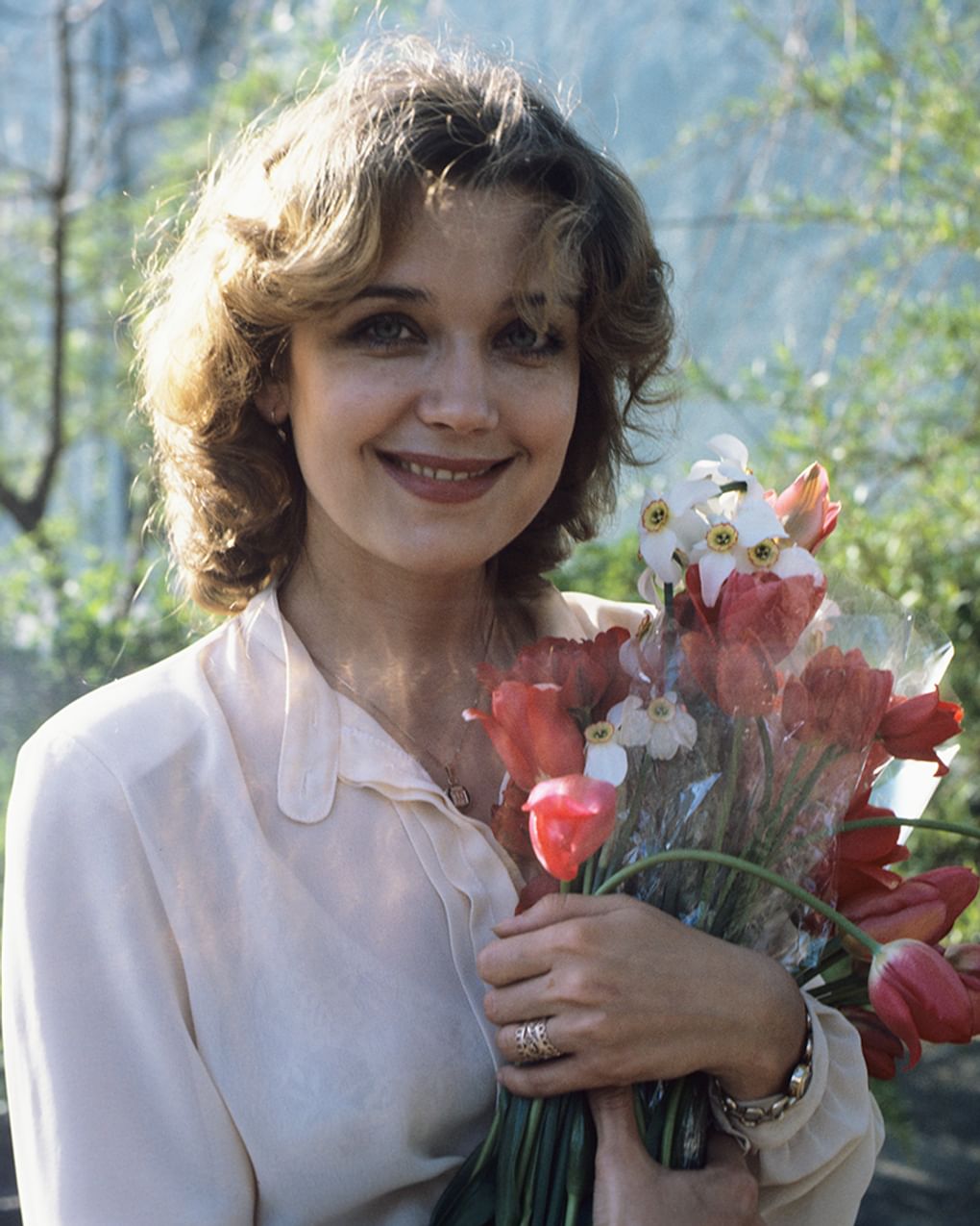 Актриса Ирина Алферова. 1985 год. Фотография: Владимир Межевич / ТАСС