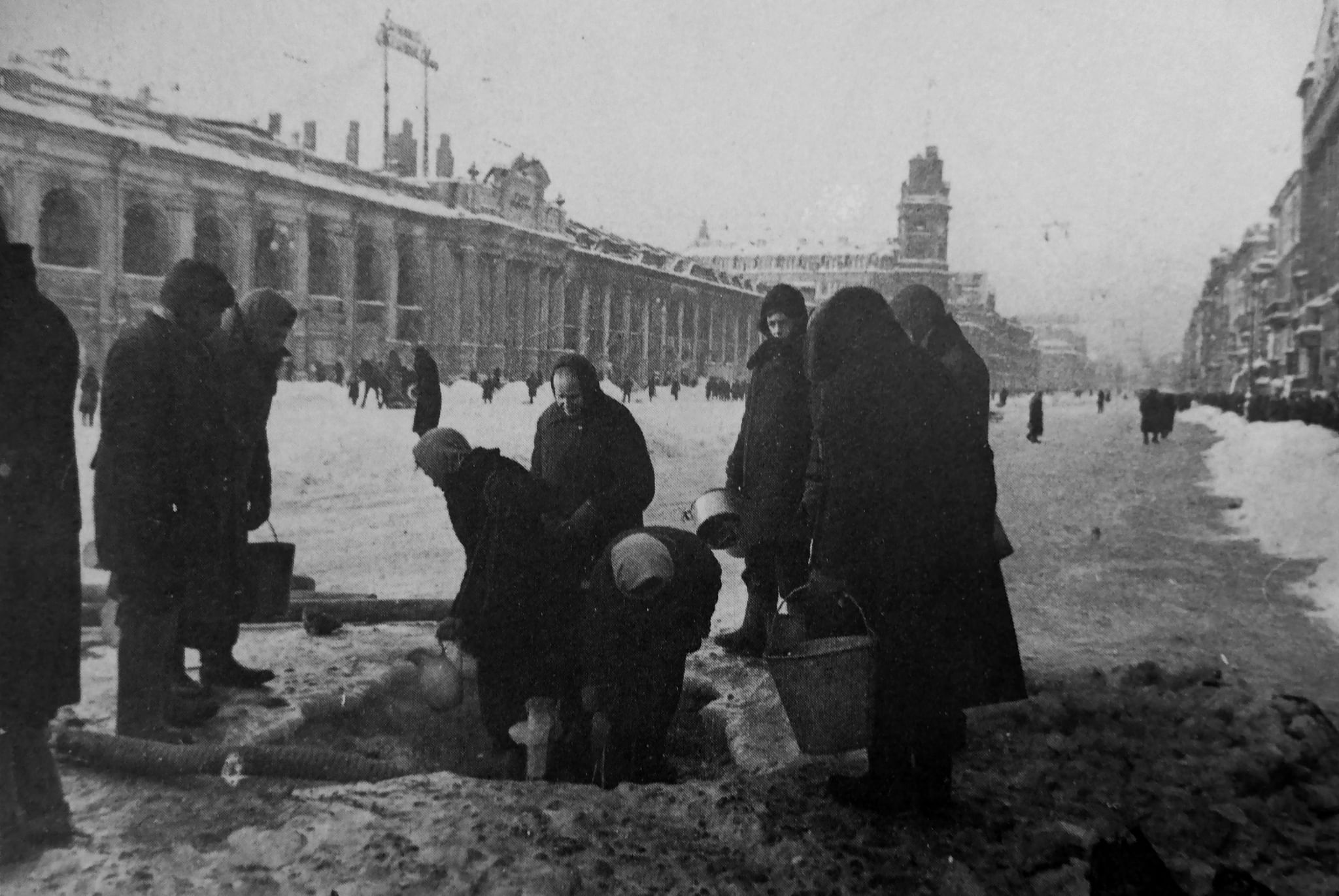 фотографии ленинграда во время блокады