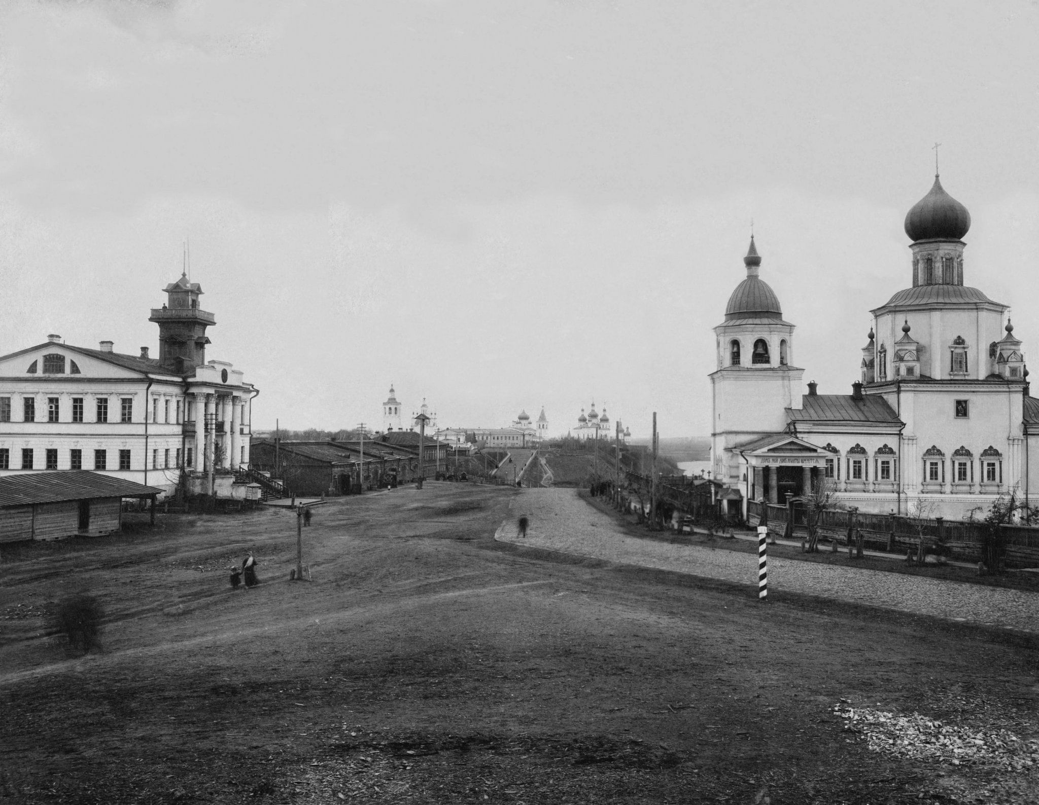 Царская тюмень. Тюмень Старая Благовещенская Церковь.