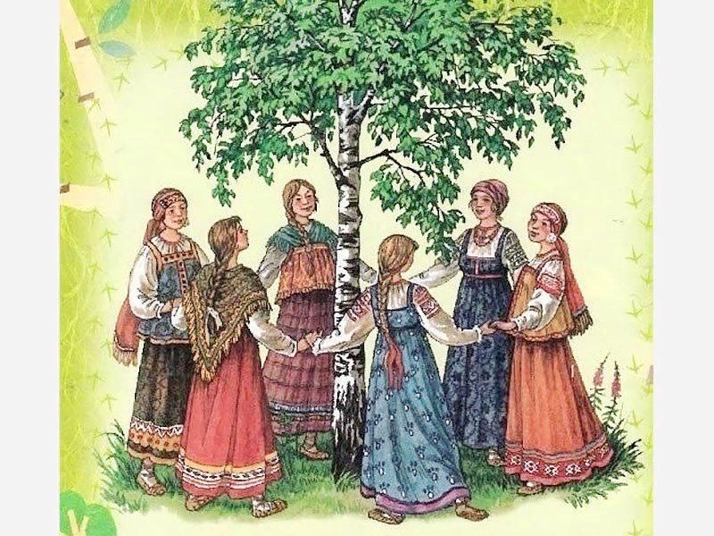 Картинка праздник русской березки