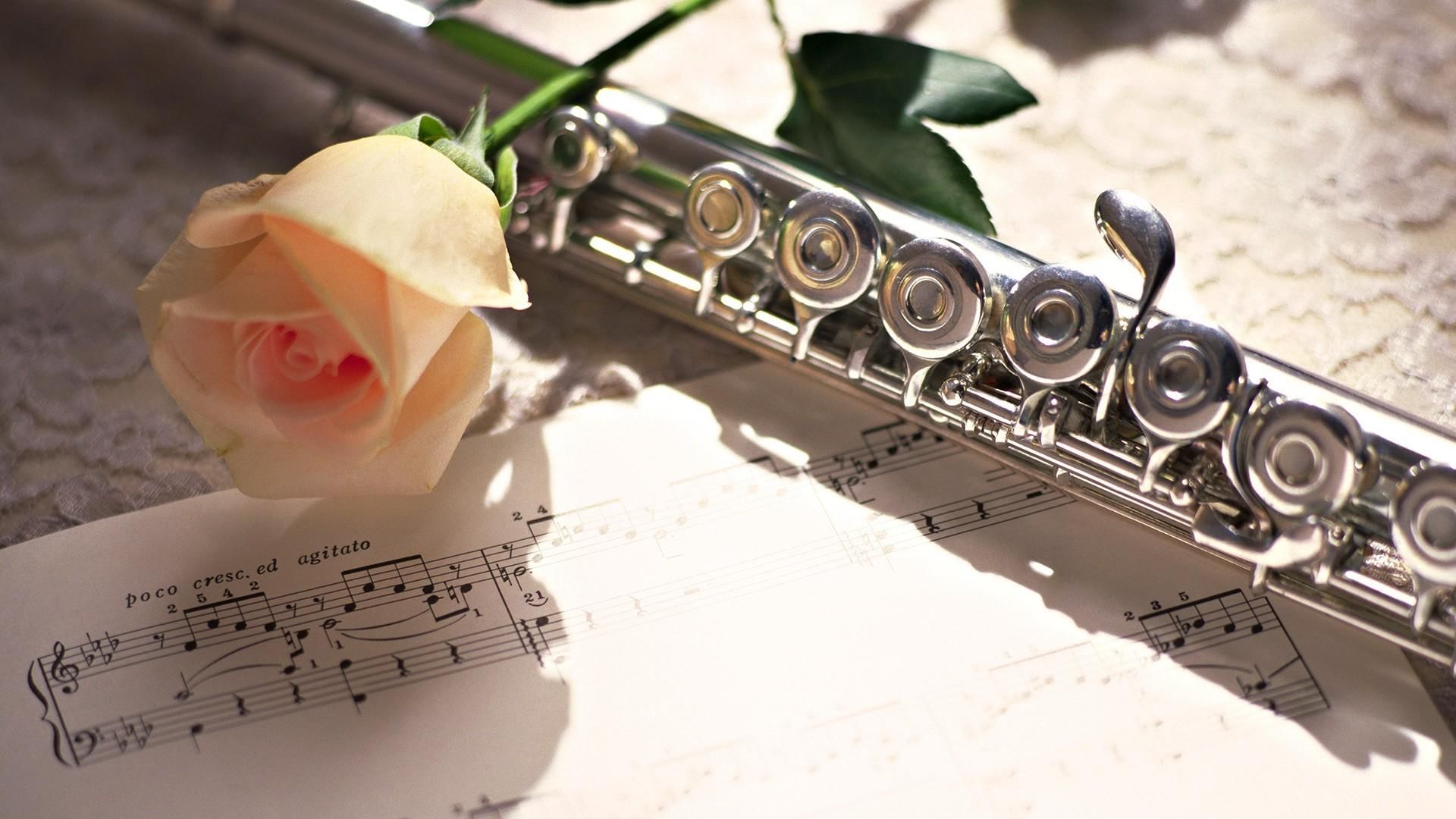 Красивая флейта