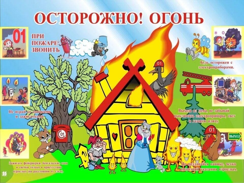 Останови огонь план мероприятий в школе