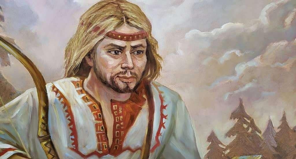 Рисунок национального героя