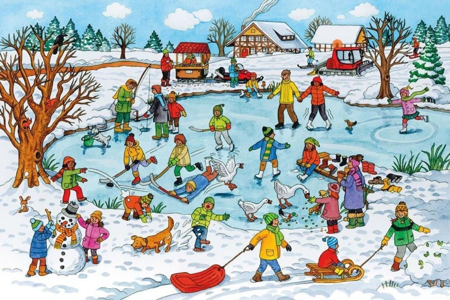 Игры время каникул. Зимние забавы. Зимний забор. Сюжетная картина зимние развлечения. Зимние развлечения для дошкольников.
