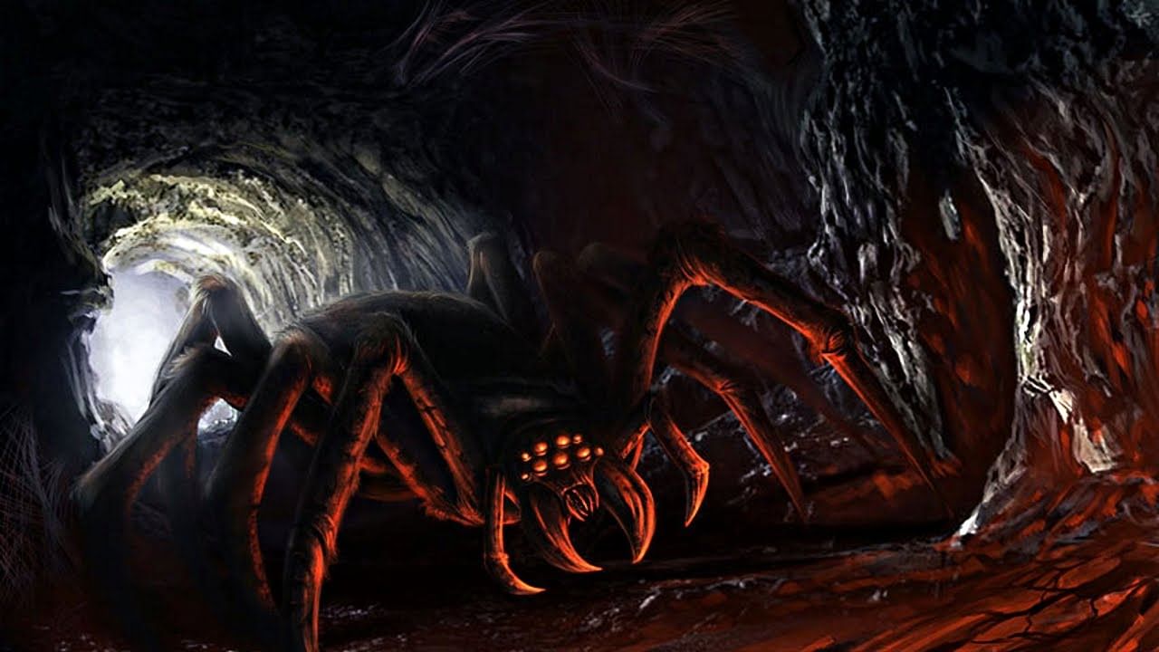Пещера с пауками