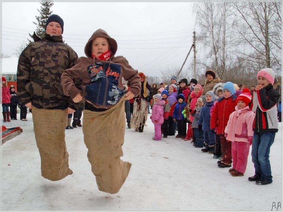 Сибирские зимние развлечения