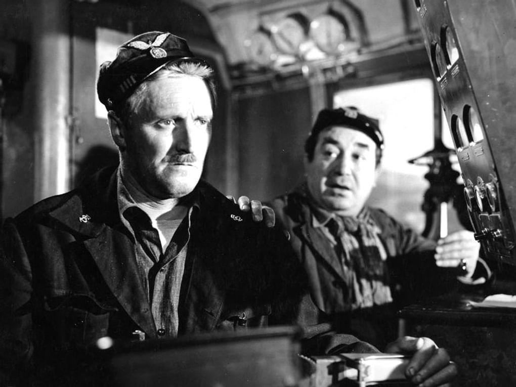 Кадр из художественного фильма Пьетро Джерми «Машинист» (1956)