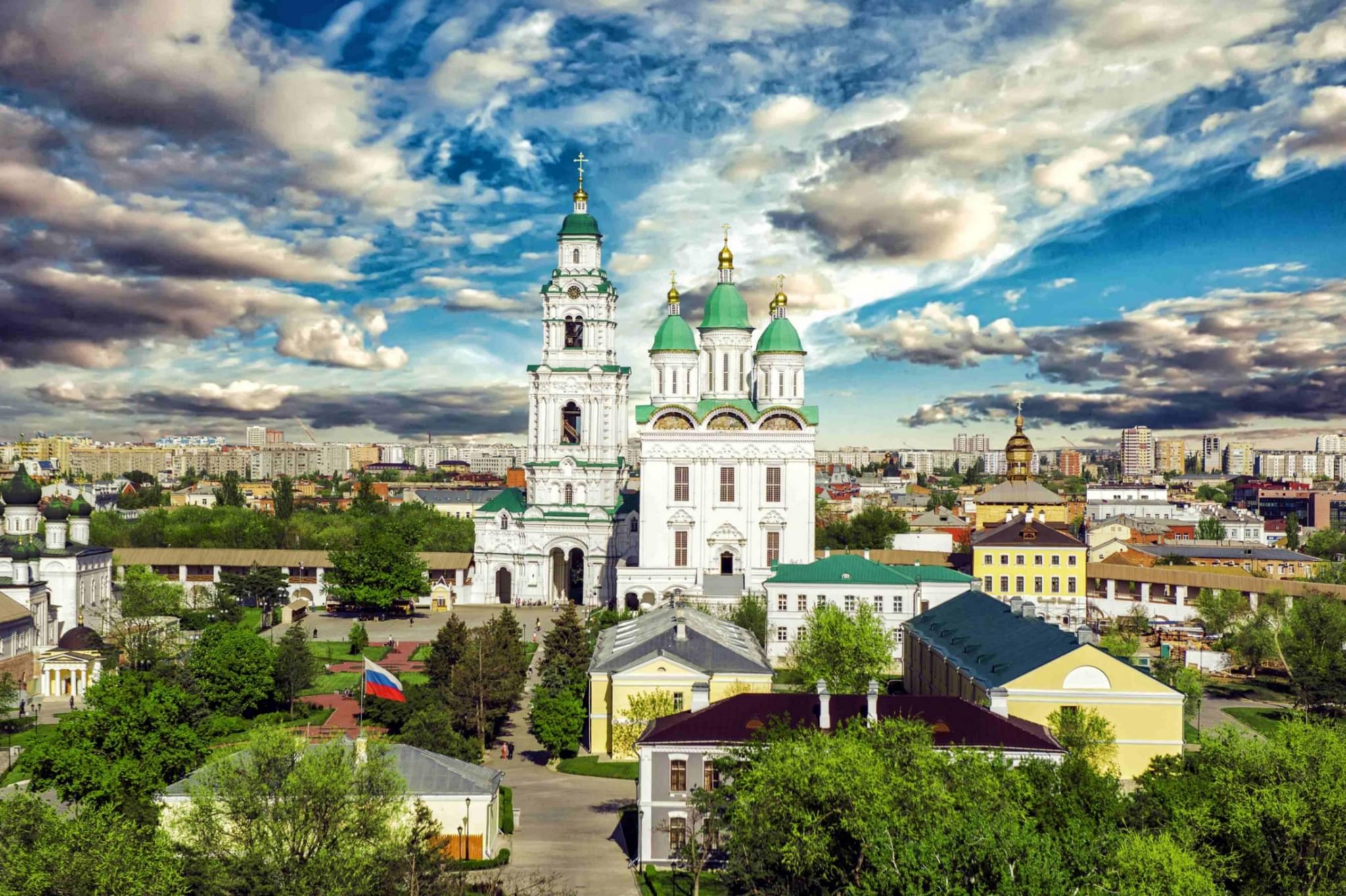 Как выглядит город астрахань