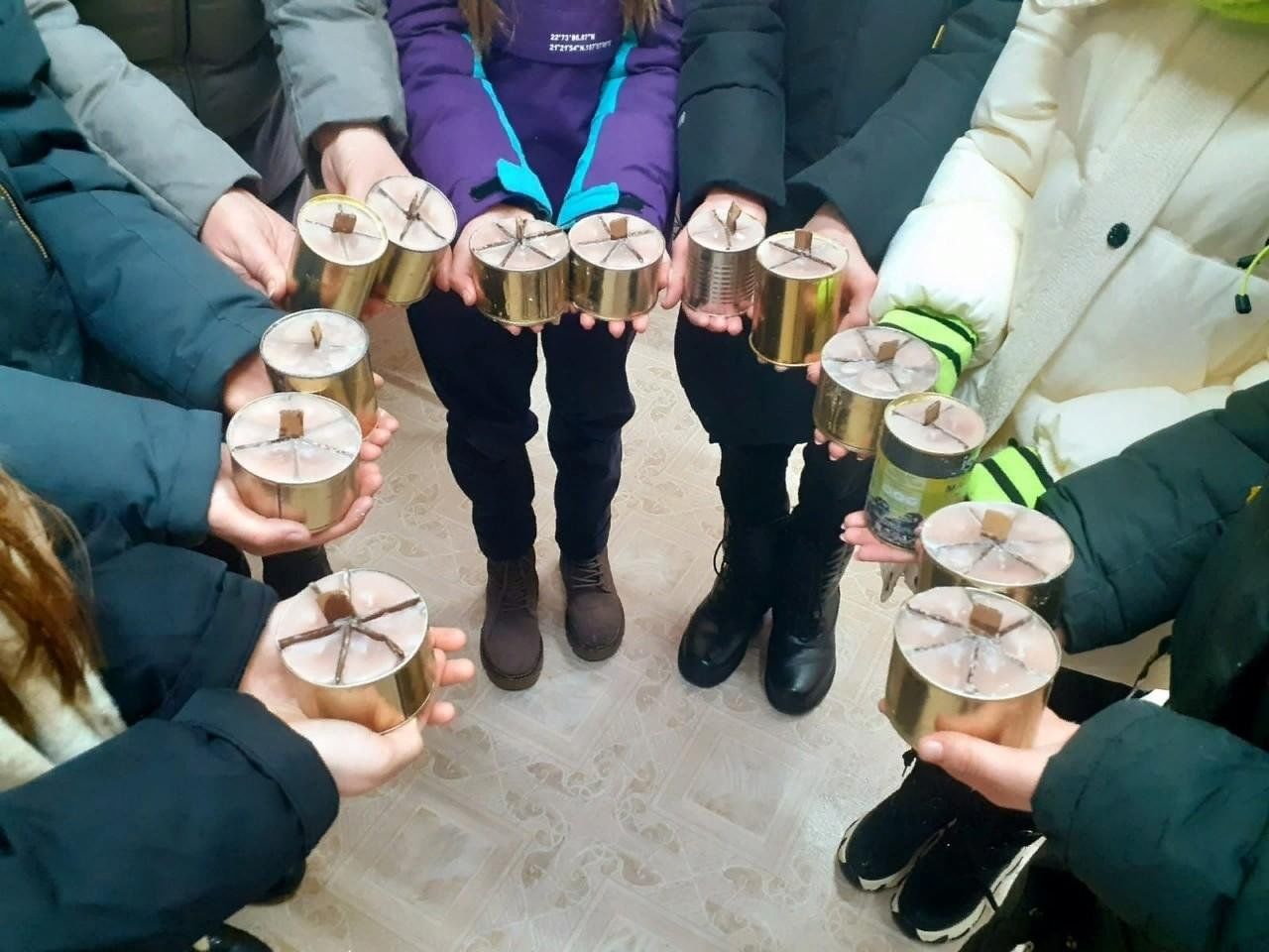 Какие банки подходят для окопных свечей фото Мастер–класс "Окопная свеча для солдата" 2023, Белокатайский район - дата и мест