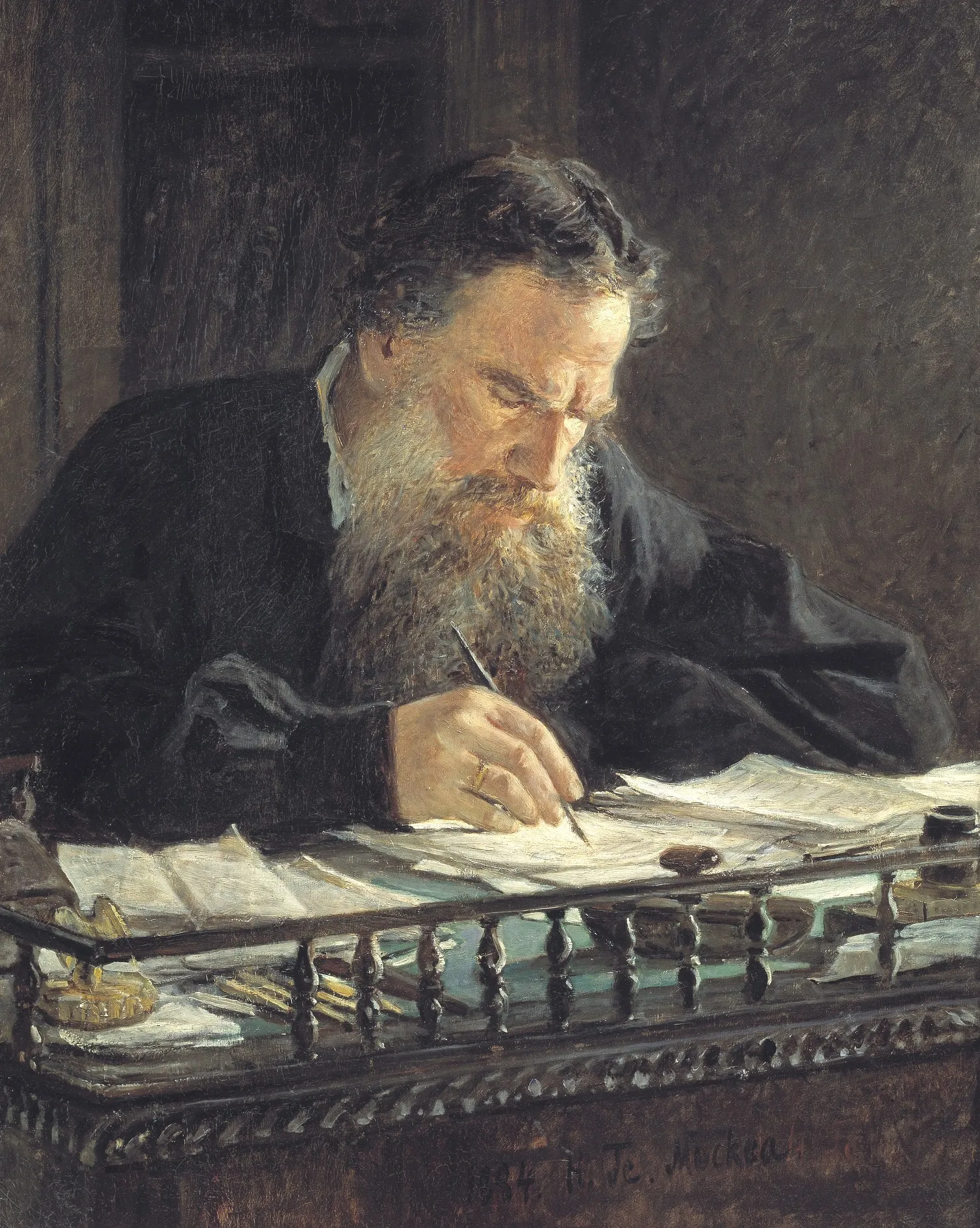 Лев Толстой и Николай Ге