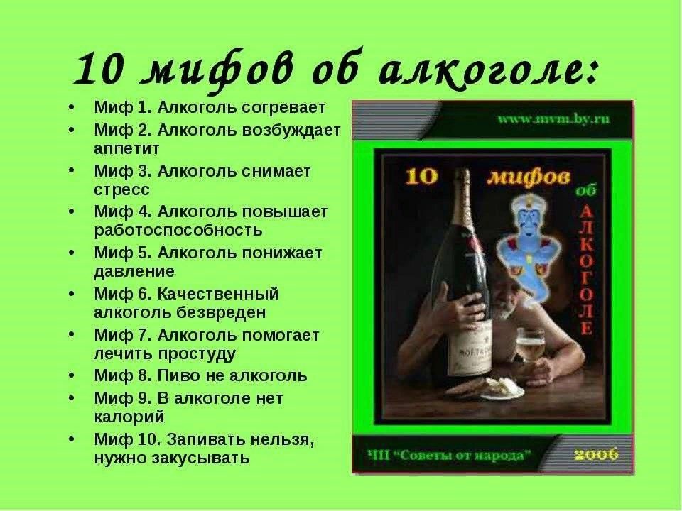 Проект 9 класс на тему вред алкоголя
