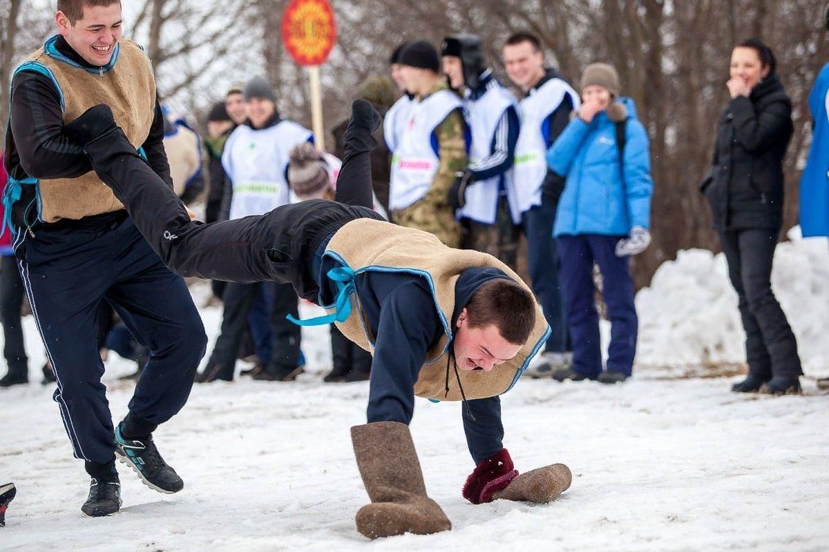 Новогодние развлечения на улице