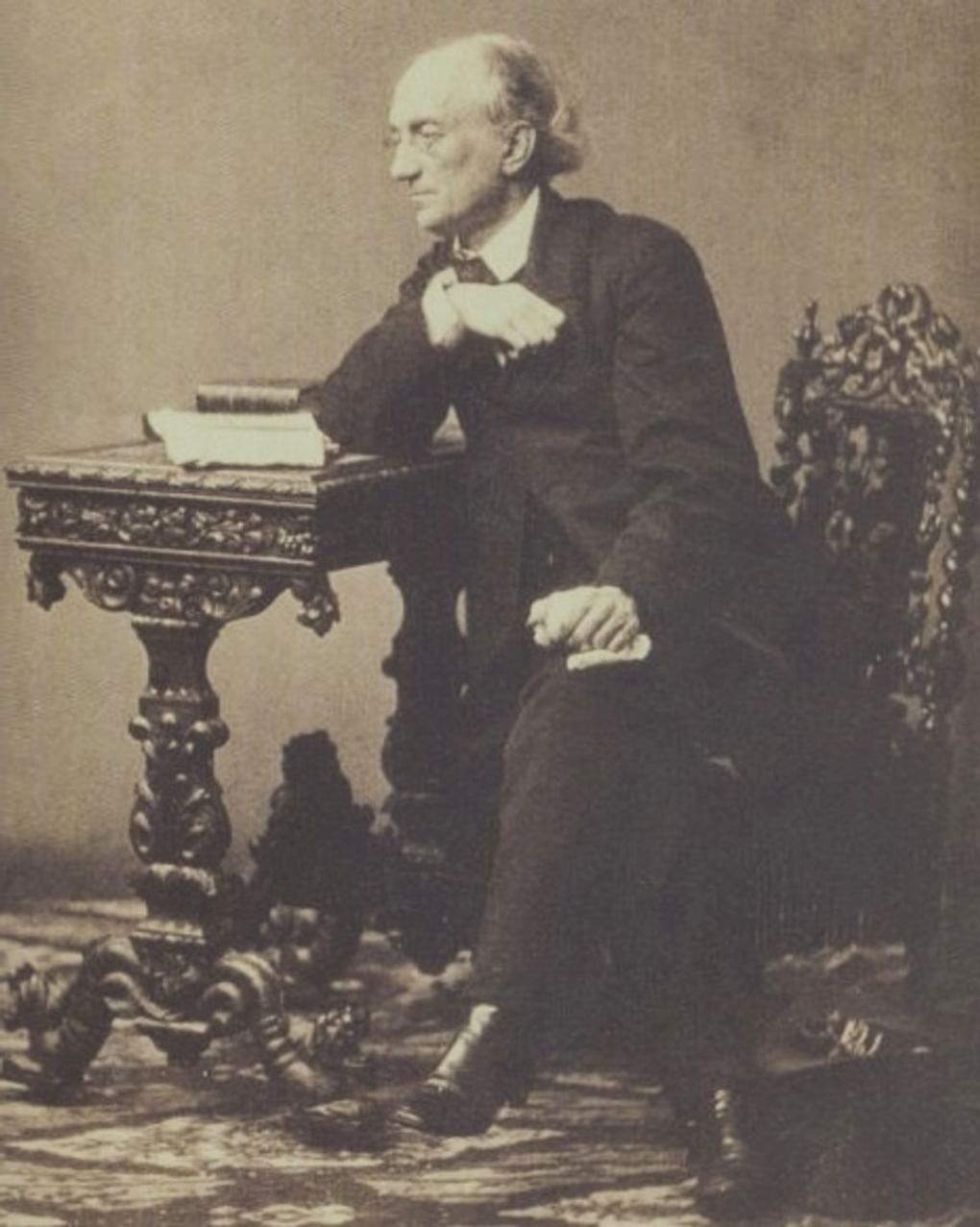 Федор Тютчев. 1860–1861. Фотография: Сергей Левицкий / ftutchev.ru