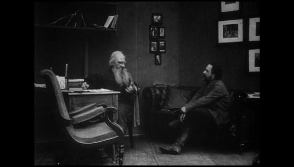 «Уход великого старца (Жизнь Л. Н. Толстого)», 1912