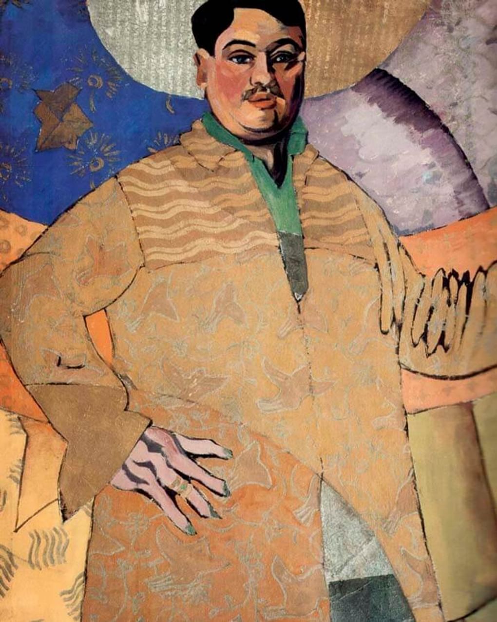 Аристарх Лентулов. Великий художник (Le Grand Peintre) (фрагмент). 1915. Государственная Третьяковская галерея, Москва