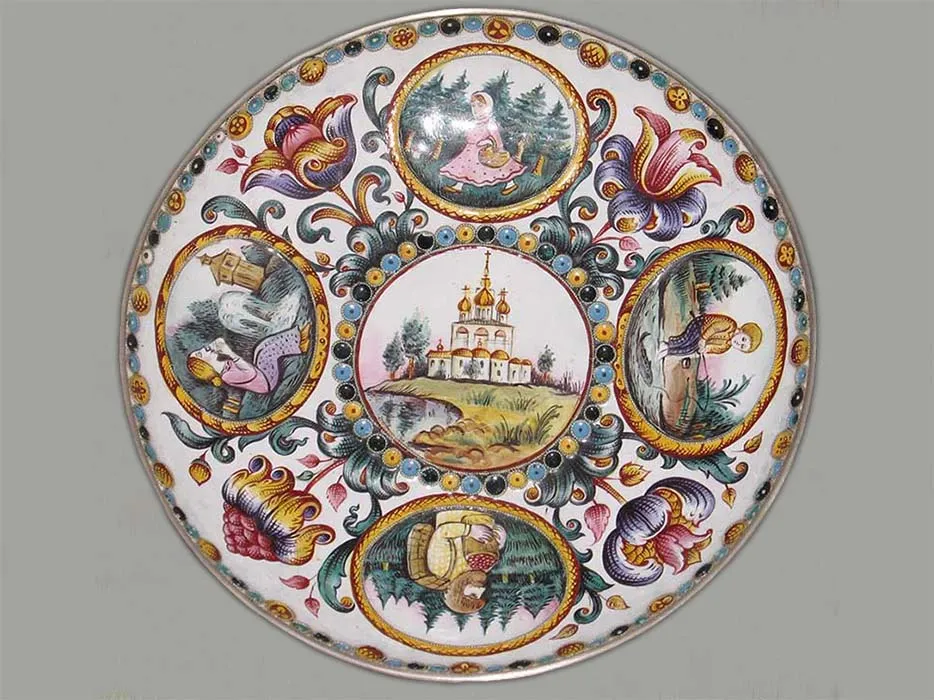 Ростовская эмаль рисунок