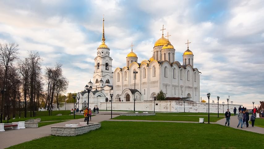 Успенский собор во Владимире панорама