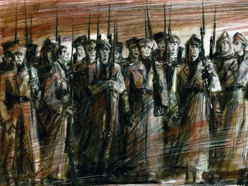 Сергей Чепик. Иллюстрация к роману Михаила Булгакова «Белая гвардия». Изображение: издательство «Вита Нова», Санкт-Петербург / <a href="https://vitanova.ru/galereya/illyustratsii/illyustratsii_k_romanu_m_bulgakova_belaya_gvardiya_437" target="_blank">vitanova.ru</a>